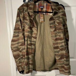 Military flannel long sleeved shirt